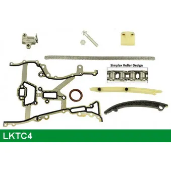 Kit de distribution par chaîne LUCAS LKTC4