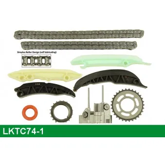 LUCAS LKTC74-1 - Kit de distribution par chaîne
