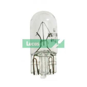 Ampoule, feu éclaireur de plaque LUCAS LLB504T
