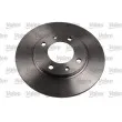 VALEO 186196 - Jeu de 2 disques de frein arrière