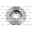 VALEO 186598 - Jeu de 2 disques de frein avant