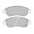 VALEO 301901 - Jeu de 4 plaquettes de frein avant