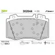 VALEO 302044 - Jeu de 4 plaquettes de frein avant