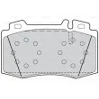 VALEO 302044 - Jeu de 4 plaquettes de frein avant