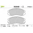VALEO 302048 - Jeu de 4 plaquettes de frein avant