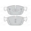 VALEO 302135 - Jeu de 4 plaquettes de frein avant