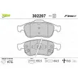 VALEO 302207 - Jeu de 4 plaquettes de frein avant
