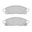 VALEO 302270 - Jeu de 4 plaquettes de frein avant
