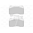 VALEO 302318 - Jeu de 4 plaquettes de frein avant