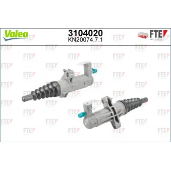 VALEO 3104020 - Cylindre récepteur, embrayage