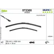 VALEO 572300 - Kit balais d'essuie-glace