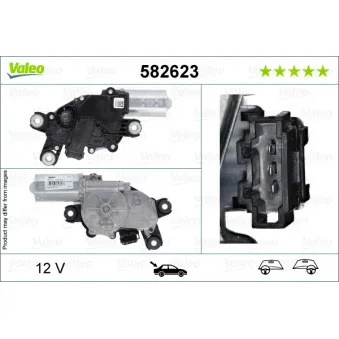 Moteur d'essuie-glace VALEO 582623