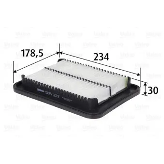 Filtre à air VALEO OEM 281130X000