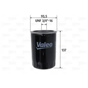 Filtre à huile VALEO 586101