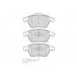VALEO 601723 - Jeu de 4 plaquettes de frein avant