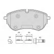 VALEO 601749 - Jeu de 4 plaquettes de frein avant