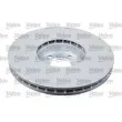 VALEO 672508 - Jeu de 2 disques de frein avant