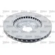 VALEO 672511 - Jeu de 2 disques de frein avant