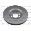 VALEO 672532 - Jeu de 2 disques de frein avant