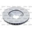 VALEO 672655 - Jeu de 2 disques de frein avant