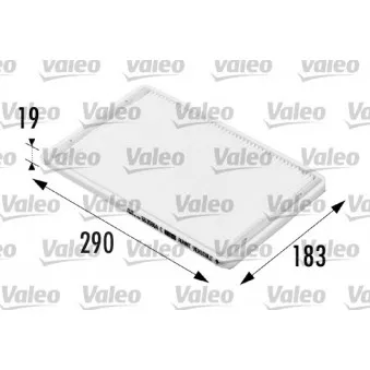 Filtre, air de l'habitacle VALEO OEM 7700845811
