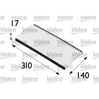 Filtre, air de l'habitacle VALEO OEM 46721374