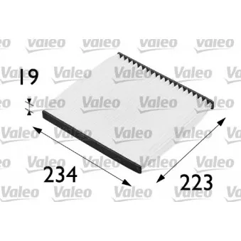 Filtre, air de l'habitacle VALEO OEM 7700428820