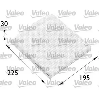 Filtre, air de l'habitacle VALEO OEM 7701047513