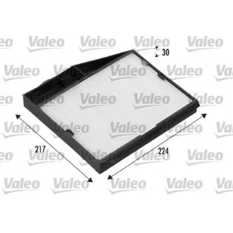 Filtre, air de l'habitacle VALEO OEM 77362394
