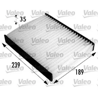 Filtre, air de l'habitacle VALEO OEM 1204459