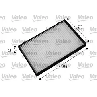 Filtre, air de l'habitacle VALEO OEM JKR100183