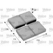 VALEO 698891 - Filtre, air de l'habitacle
