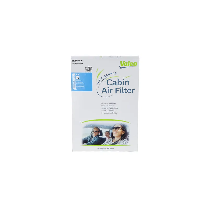 Filtre, air de l'habitacle VALEO 715593 - Visuel 1