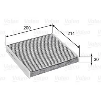 VALEO 715747 - Filtre, air de l'habitacle