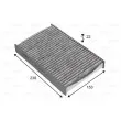 VALEO 715842 - Filtre, air de l'habitacle