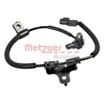 Capteur, vitesse de roue avant droit METZGER OEM 9567007110