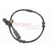 METZGER 09001064 - Capteur, vitesse de roue arrière droit