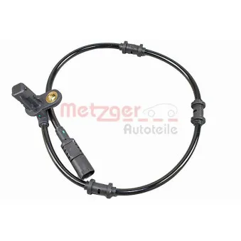 Capteur, vitesse de roue arrière droit METZGER OEM 1635422118