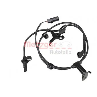 Capteur, vitesse de roue avant gauche METZGER OEM 895430D020