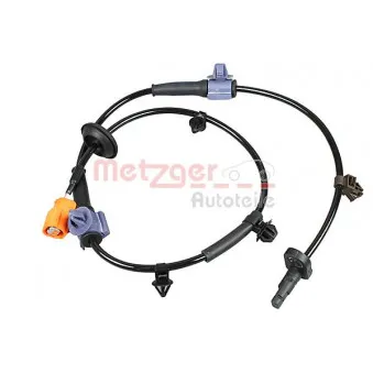 Capteur, vitesse de roue avant gauche METZGER OEM 57455SAGH01