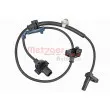 METZGER 09001180 - Capteur, vitesse de roue avant gauche