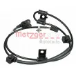 METZGER 0900957 - Capteur, vitesse de roue
