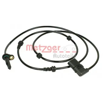 Capteur, vitesse de roue avant gauche METZGER OEM 2539053500