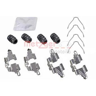 Kit d'accessoires, plaquette de frein à disque METZGER [109-0098]