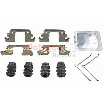 Kit d'accessoires, plaquette de frein à disque METZGER 109-0113 pour HONDA JAZZ 1.5 - 130cv