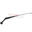 METZGER 2190926 - Bras d'essuie-glace, nettoyage des vitres avant droit