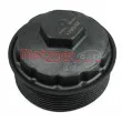 METZGER 2370011 - Couvercle, boîtier du filtre à huile