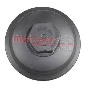METZGER 2370035 - Couvercle, boîtier du filtre à huile