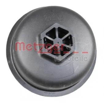 METZGER 2370053 - Couvercle, boîtier du filtre à huile