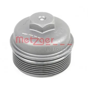 Couvercle, boîtier du filtre à huile METZGER 2370059 pour VOLKSWAGEN GOLF 1.4 FSI - 90cv